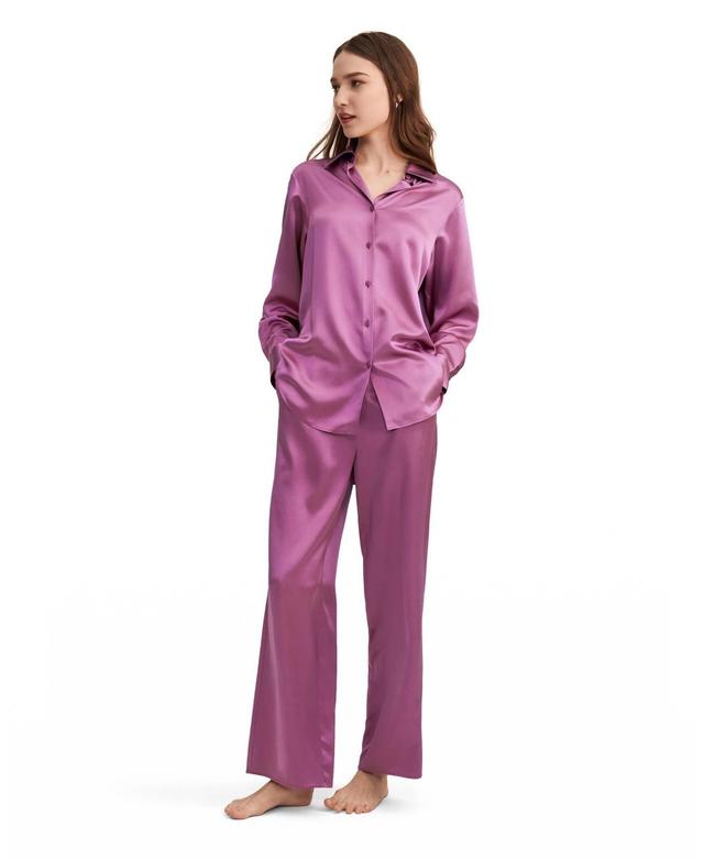 Lilysilk Womens Viola Over Silk Pajama Set Product Image