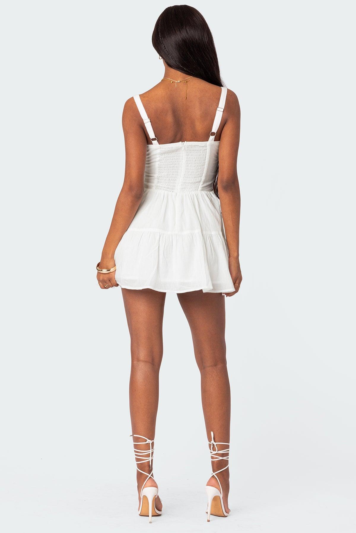 Lenore Cupped Mini Dress Product Image