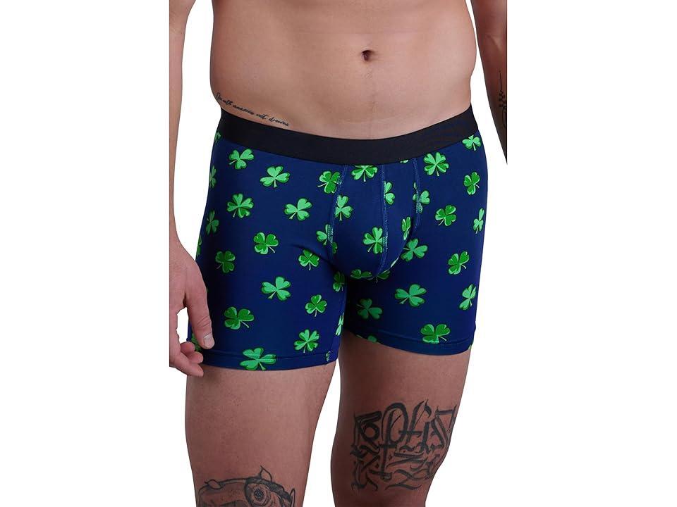 MeUndies Boxer Brief (Shamrock On) Men's Underwear Product Image