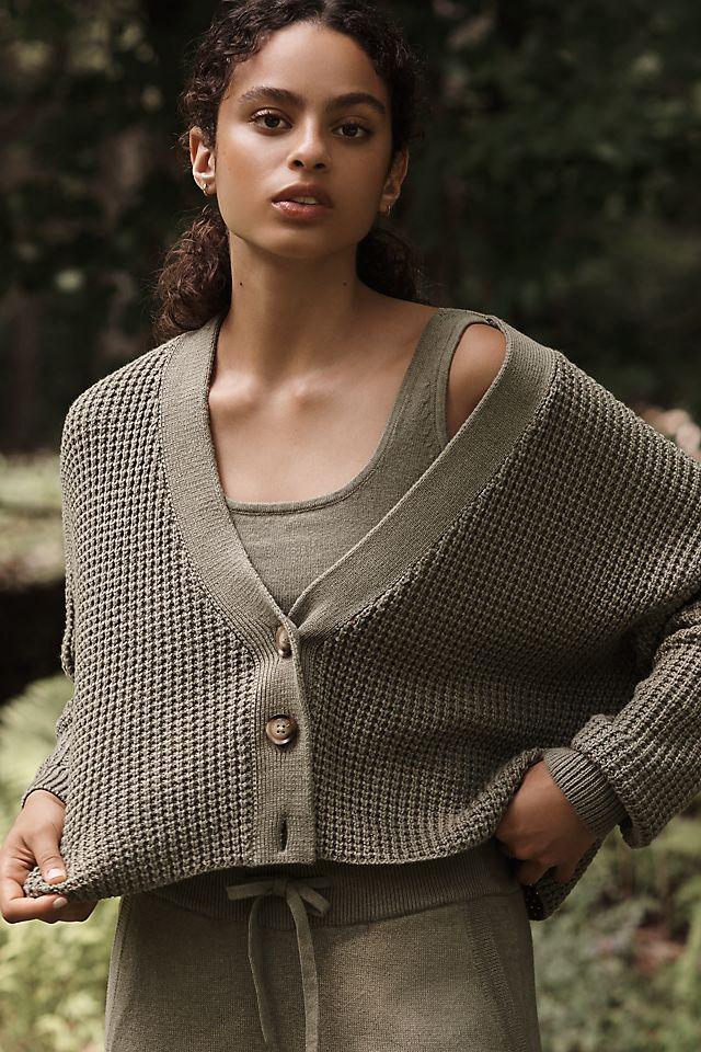 Eberjey Cropped Cardigan Sweater Product Image