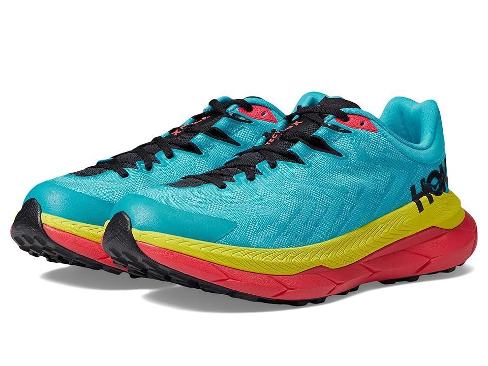 Hoka Tecton X (Scuba Blue/Diva Pink) Women's Shoes Product Image