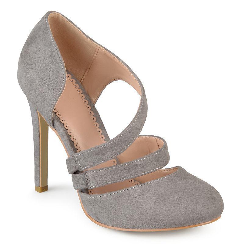 Journee Collection Zeera Womens High Heels, Girls Med Beige Product Image