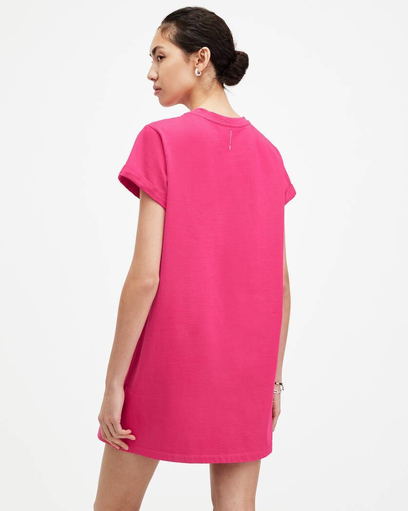 Anna Crew Neck Short Sleeve Mini Dress Product Image