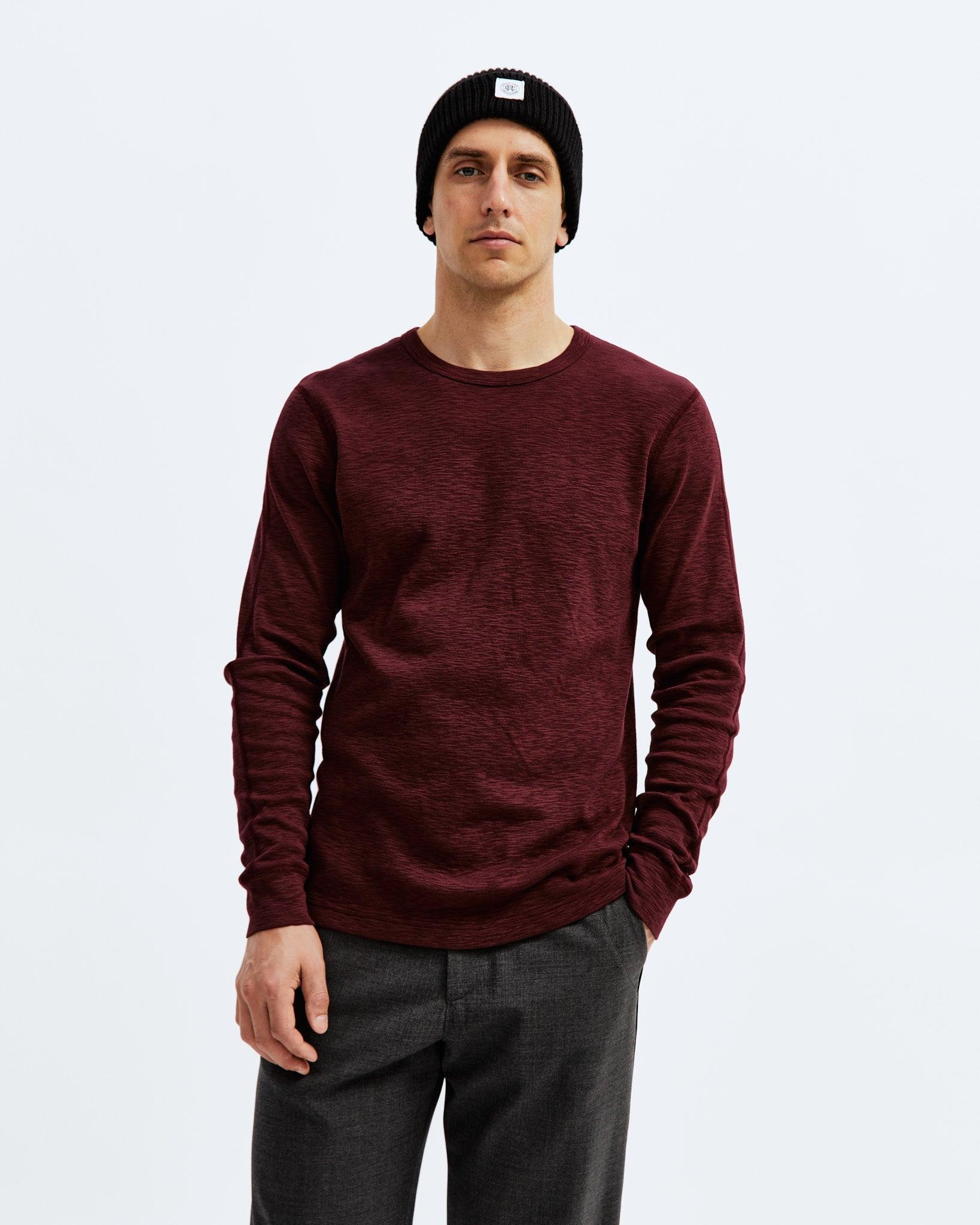 1x1 Slub Long Sleeve Male Product Image