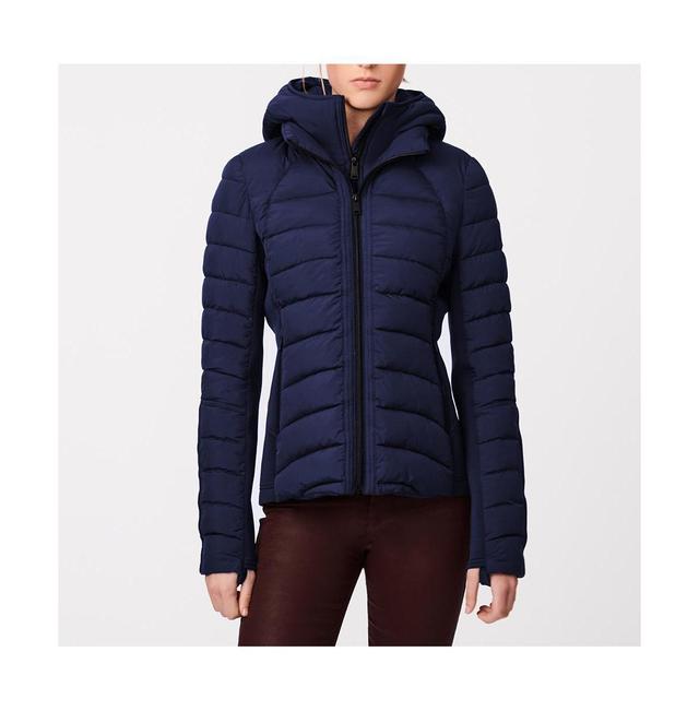 Bernardo Hooded Quilted Water Repellent Jacket Product Image