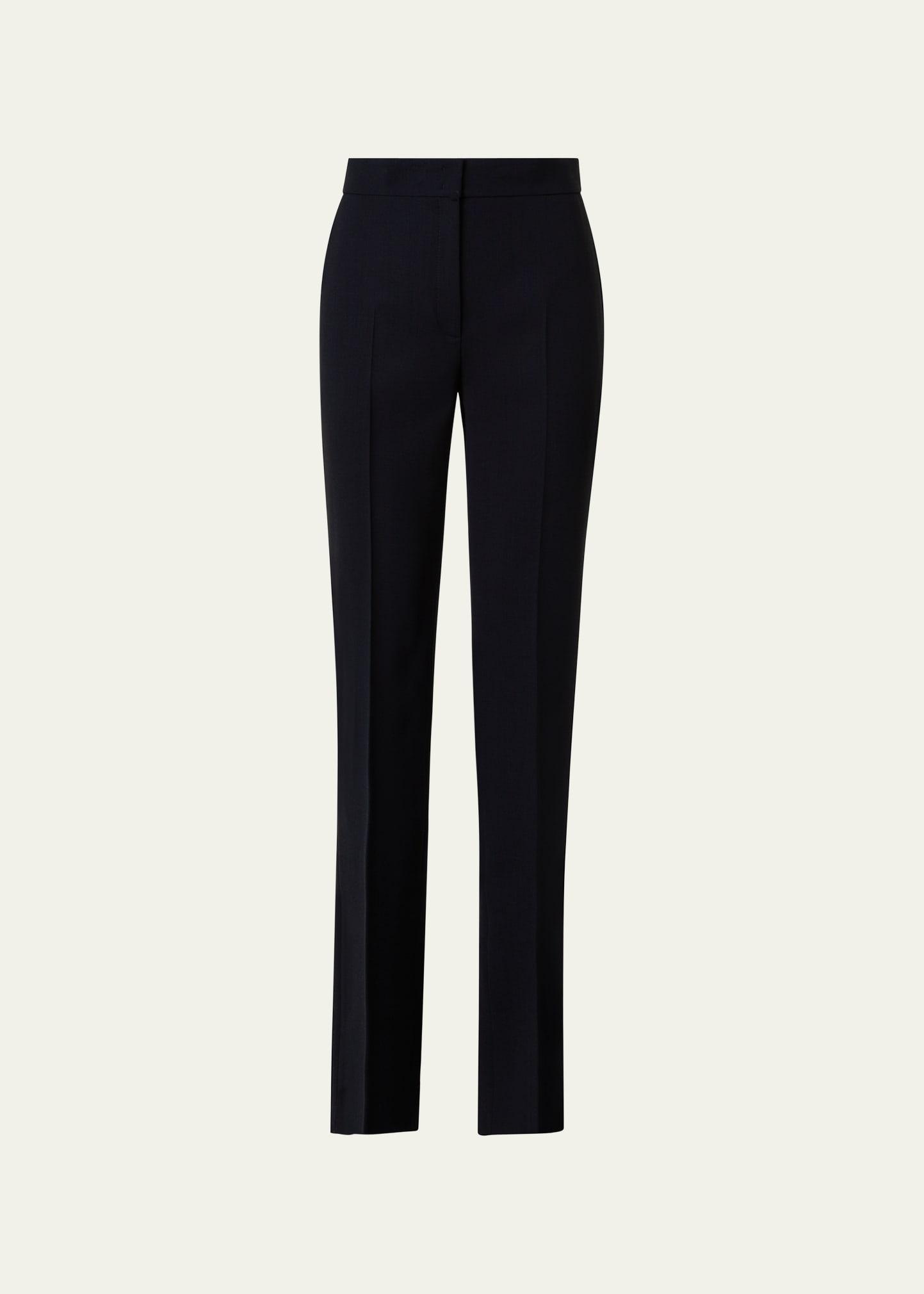 Chio Tailored Wool Crepe Pants Product Image