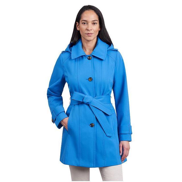 Womens London Fog Single Breasted Trench Coat Product Image