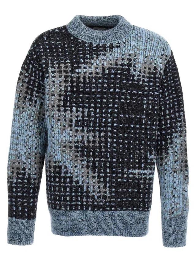 Graphic-print Wool Jumper In Multicolor Product Image