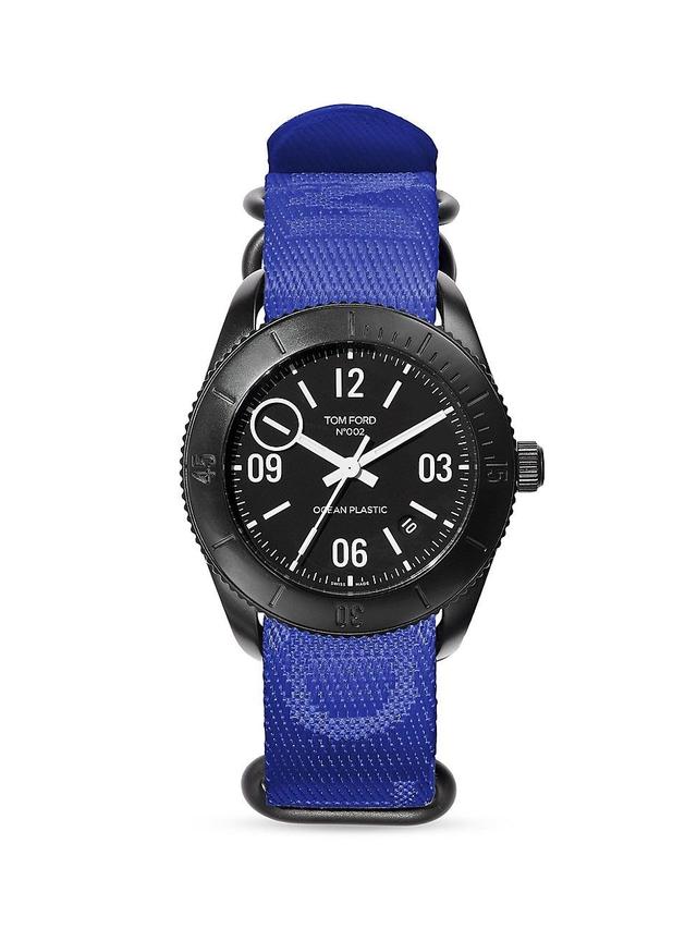 Mens Ocean Plastics Sport Stainless Steel Strap Watch Product Image