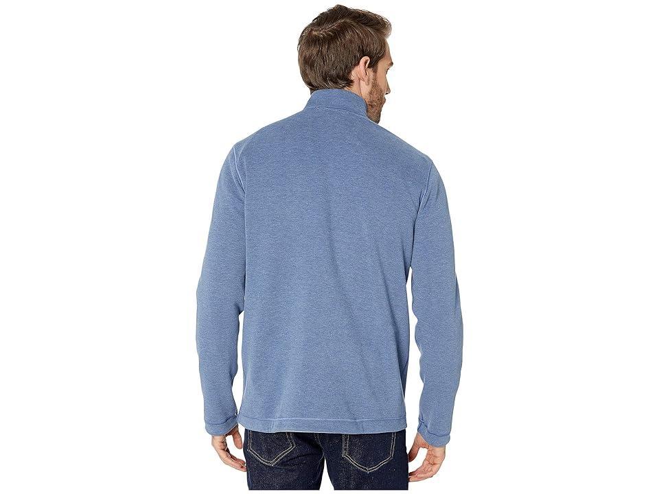 Johnston & Murphy Reversible 1/4 Zip Gray) Men's Clothing Product Image