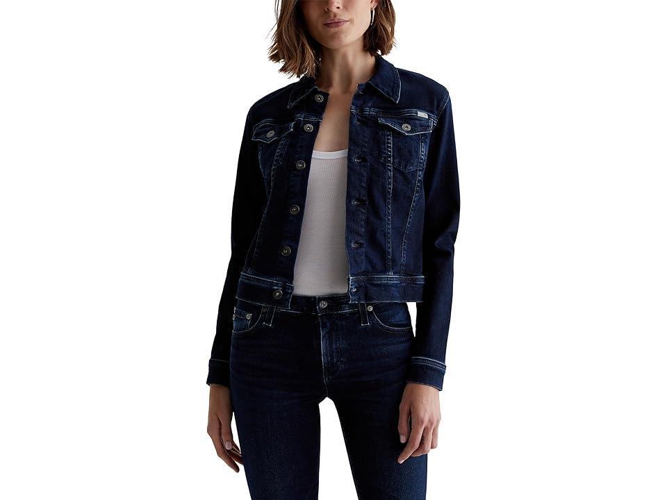 AG Jeans Robyn Fitted Denim Jacket (3 Years Berlin) Women's Vest Product Image