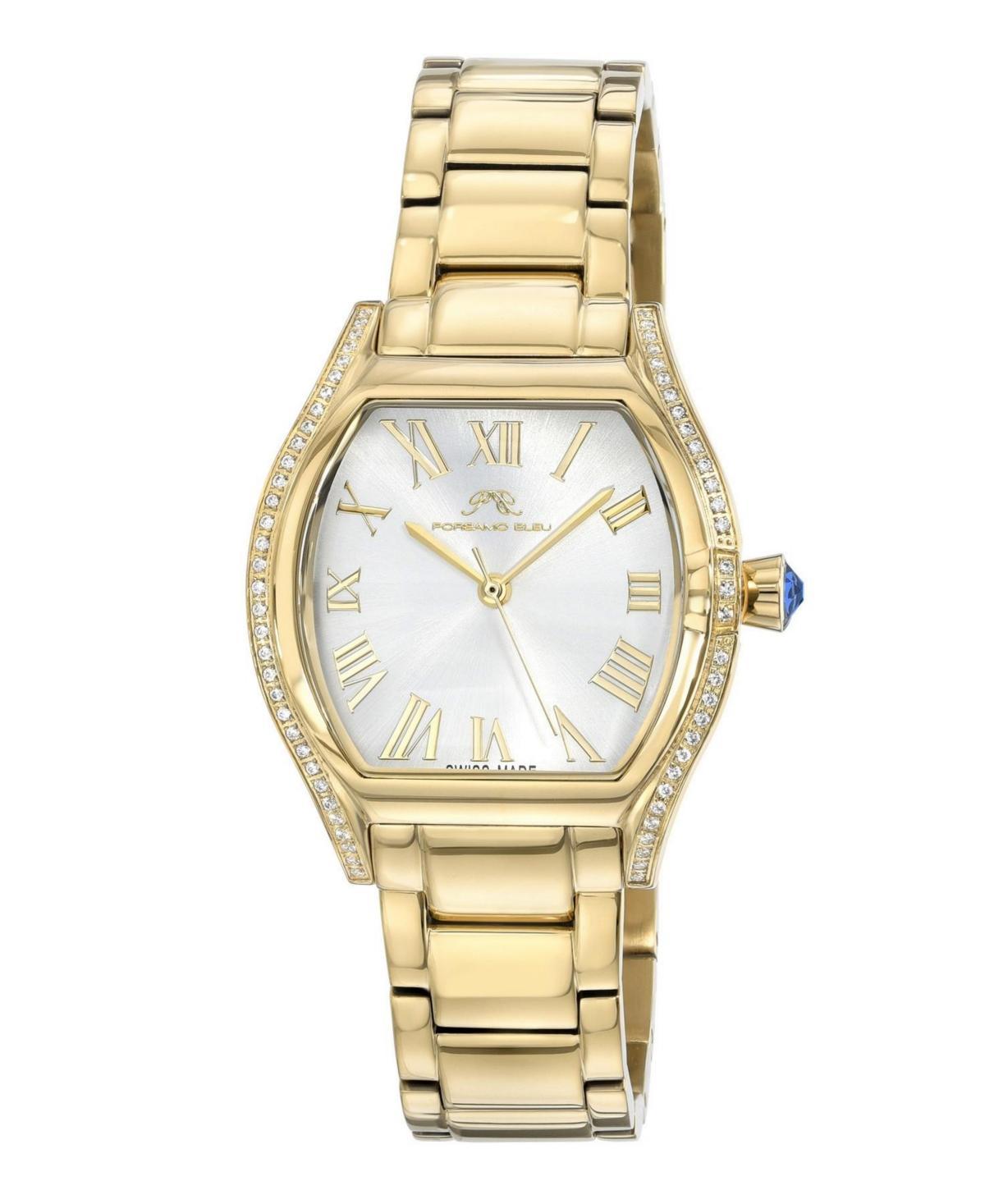 Porsamo Bleu Womens Celine Stainless Steel Bracelet Watch 1002DCES - Gold Product Image