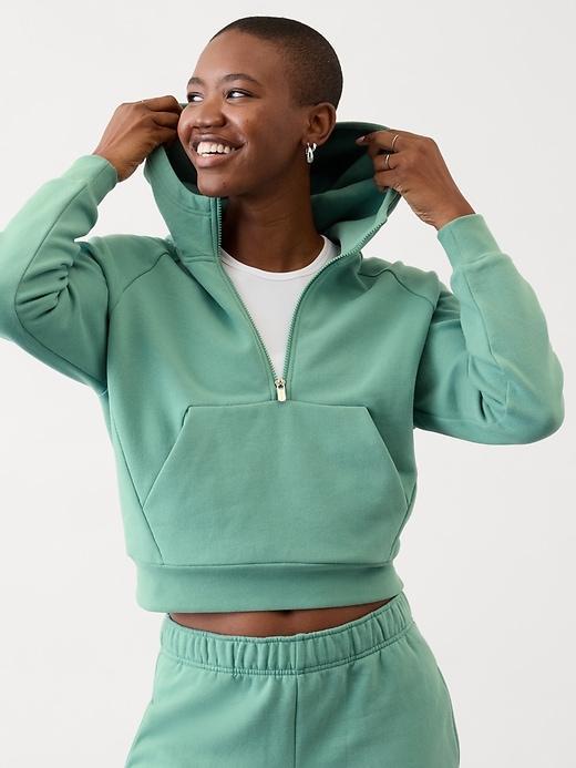 Easy Fleece 1/2 Zip Hoodie Product Image