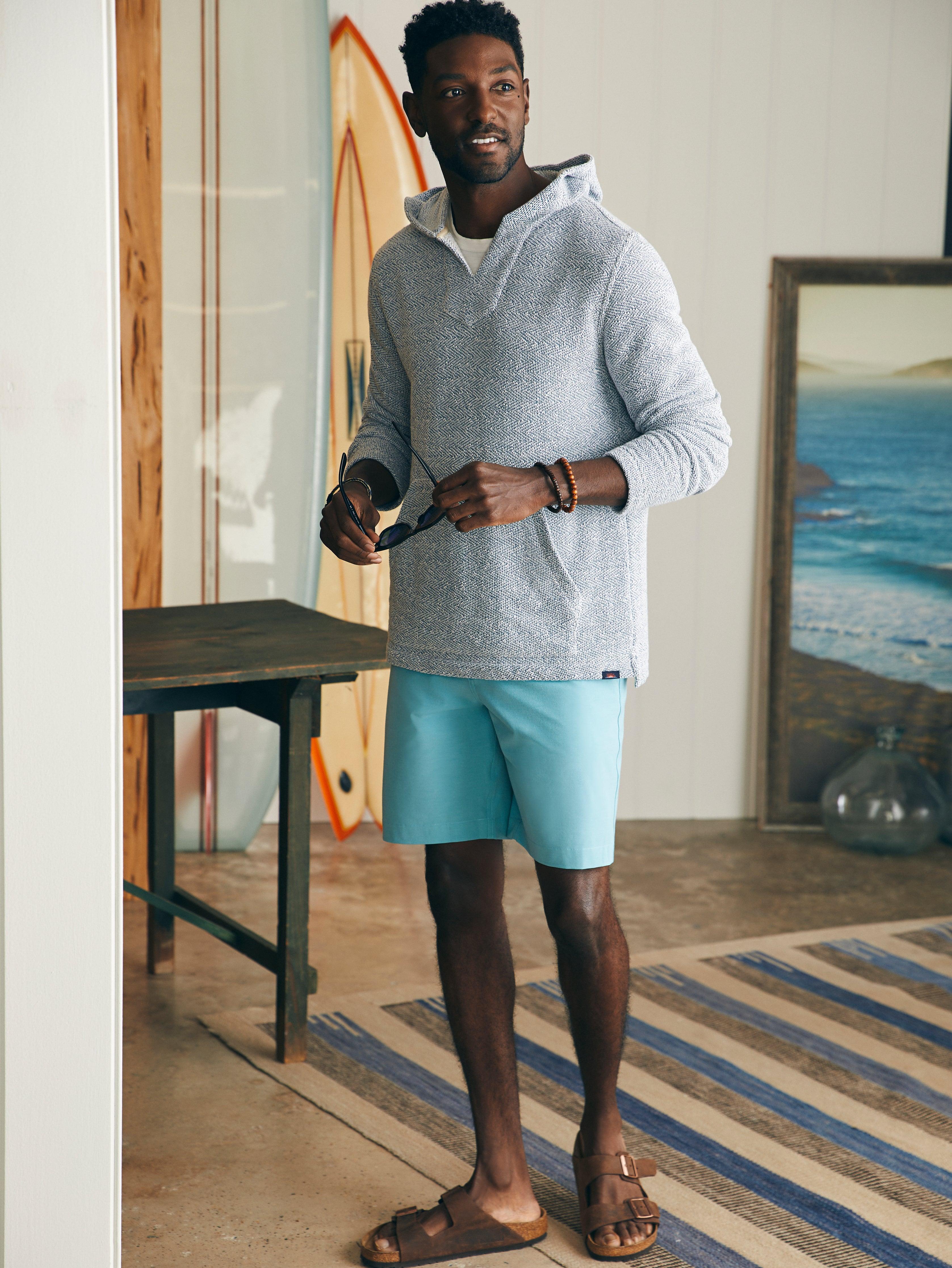 All Day Shorts (9" Inseam) - Turquoise Sky Male Product Image