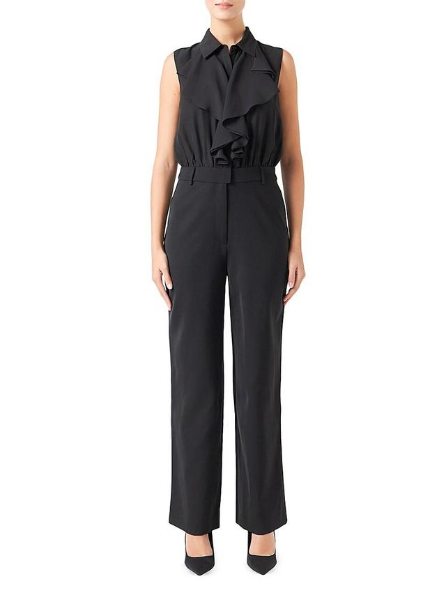 Endless Rose Ruffle Sleeveless Jumpsuit Product Image