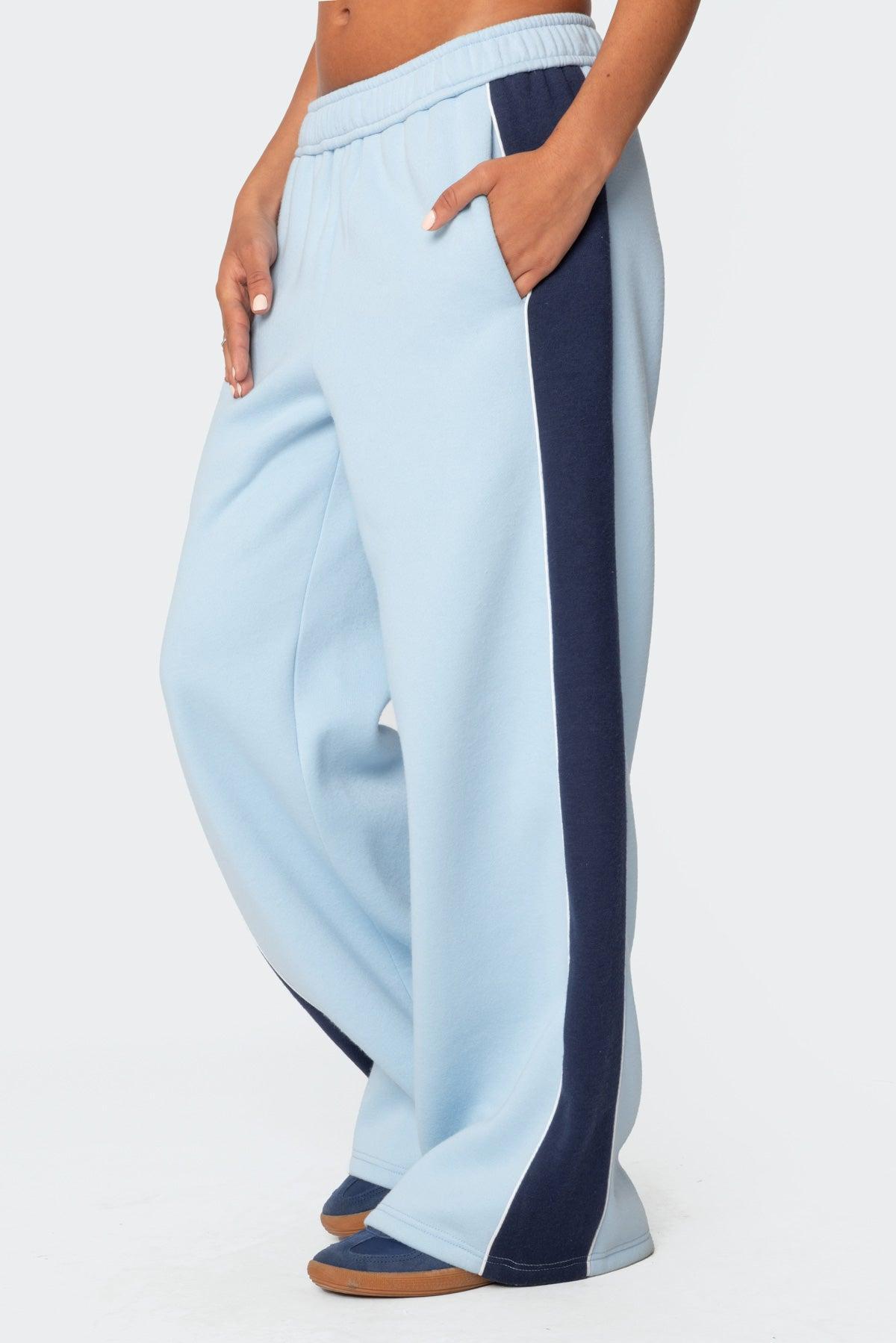 Contrast Panel Sweatpants Product Image