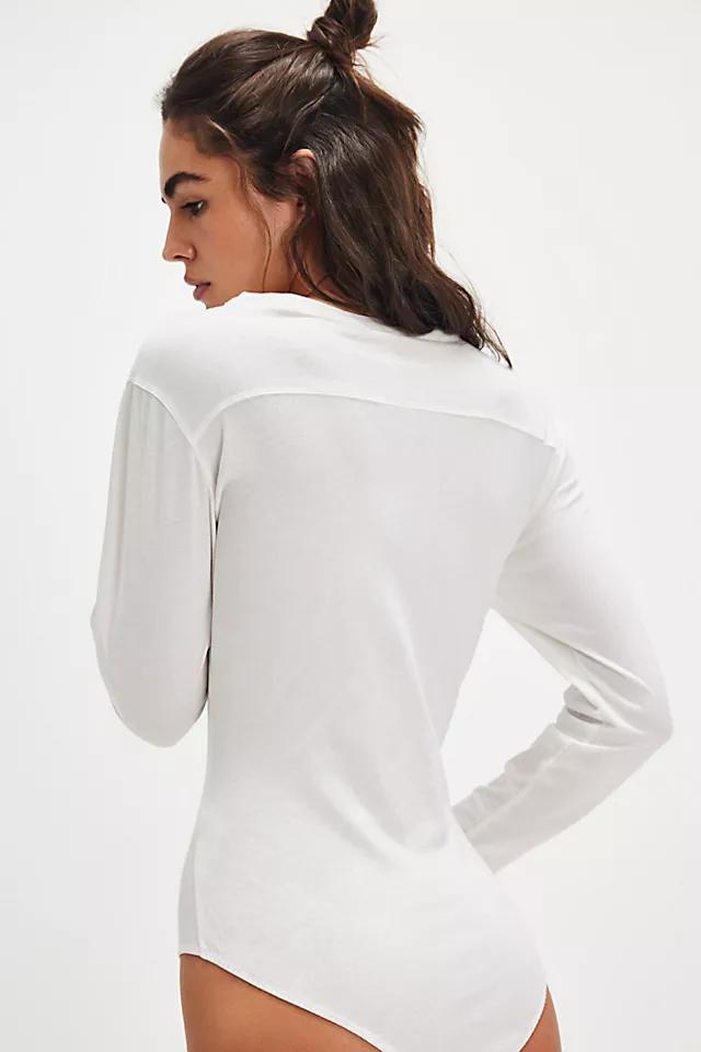 Casual Long Sleeve Bodysuit Product Image