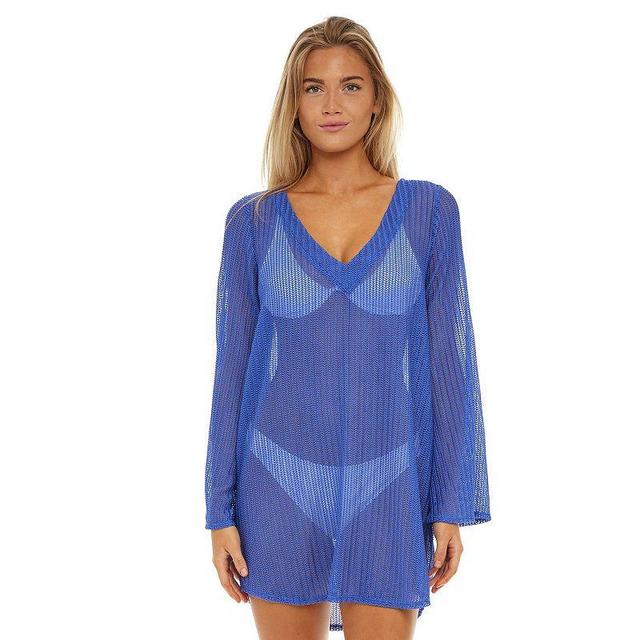 Womens Jordan Taylor V-Neck Swim Cover-Up Tunic Product Image