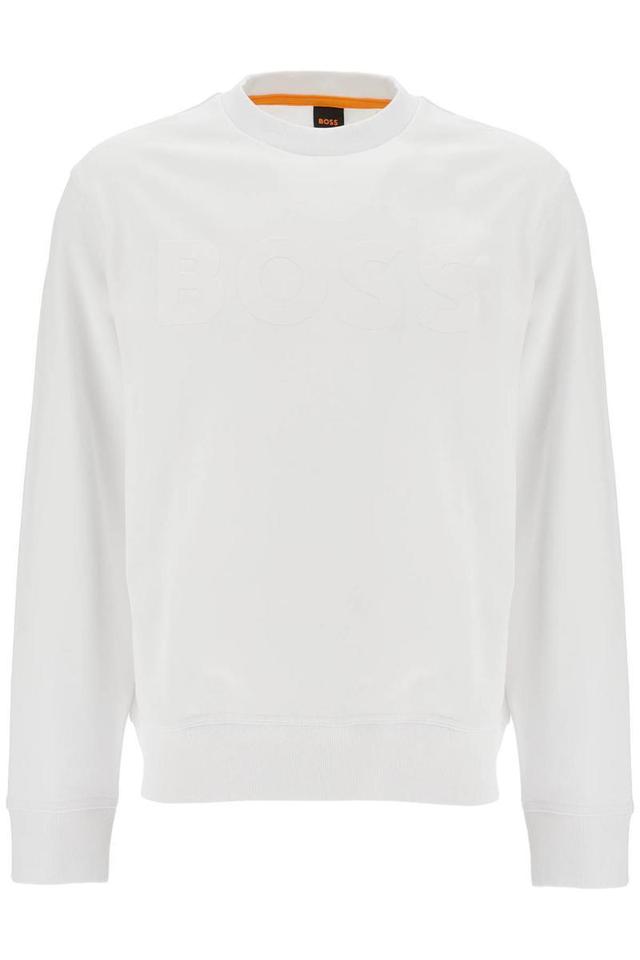 HUGO BOSS Sweaters In White Product Image