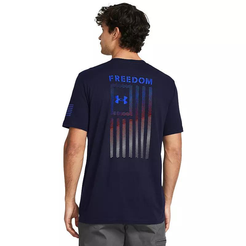 Big & Tall Under Armour Freedom Flag Gradient T-Shirt, Mens Product Image