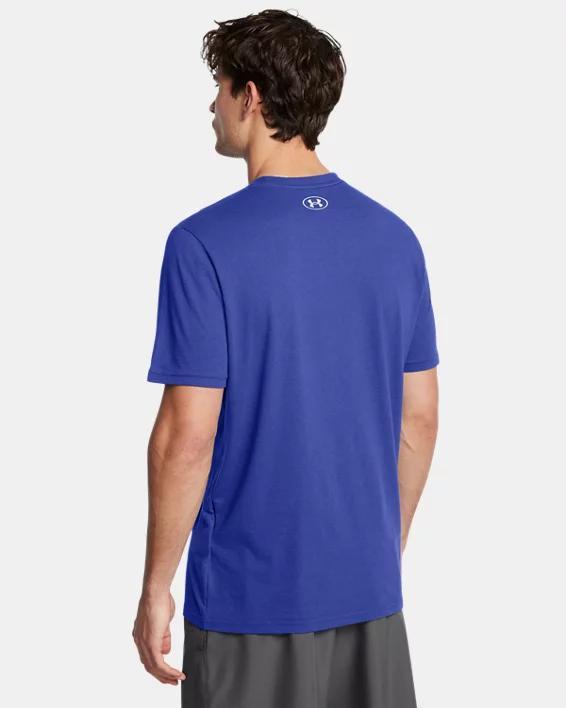 Men's UA Baseball Script Worn Short Sleeve Product Image