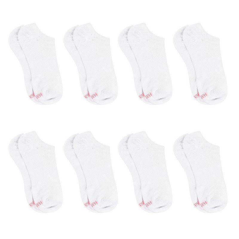 Womens Hanes Ultimate Cool Comfort 8-Pack Breathable Super Low No-Show Socks HWUBS8 Product Image