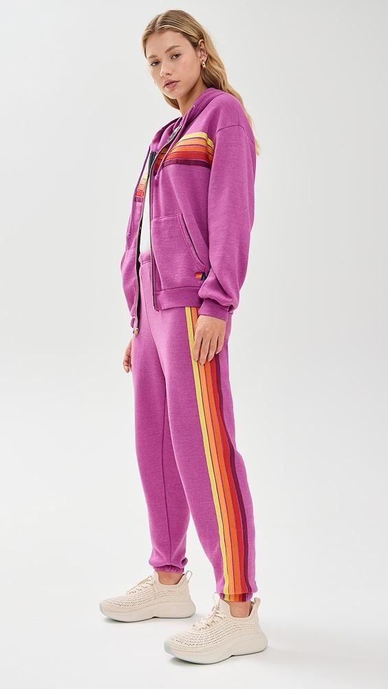 Aviator Nation 5 Stripe Sweatpants | Shopbop Product Image