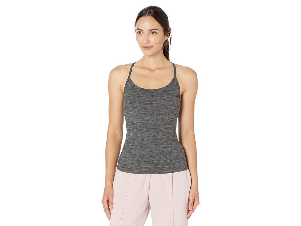 SKECHERS Gostretch Diamond Brushed Racerback Shelf Bra Cami (Bold ) Women's Clothing Product Image