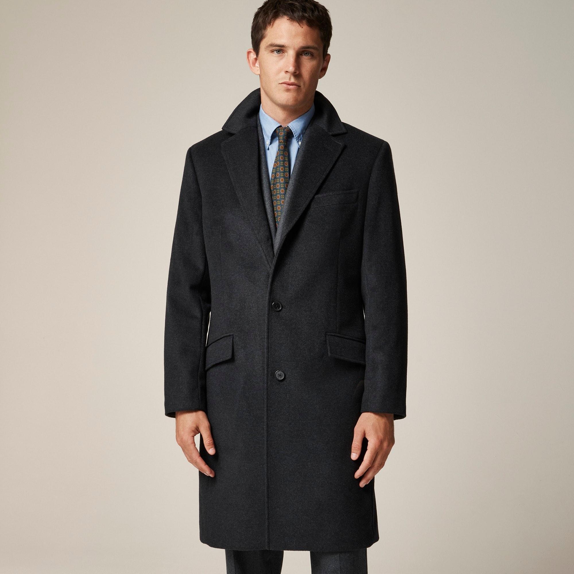 Rivington topcoat in Italian wool blend Product Image