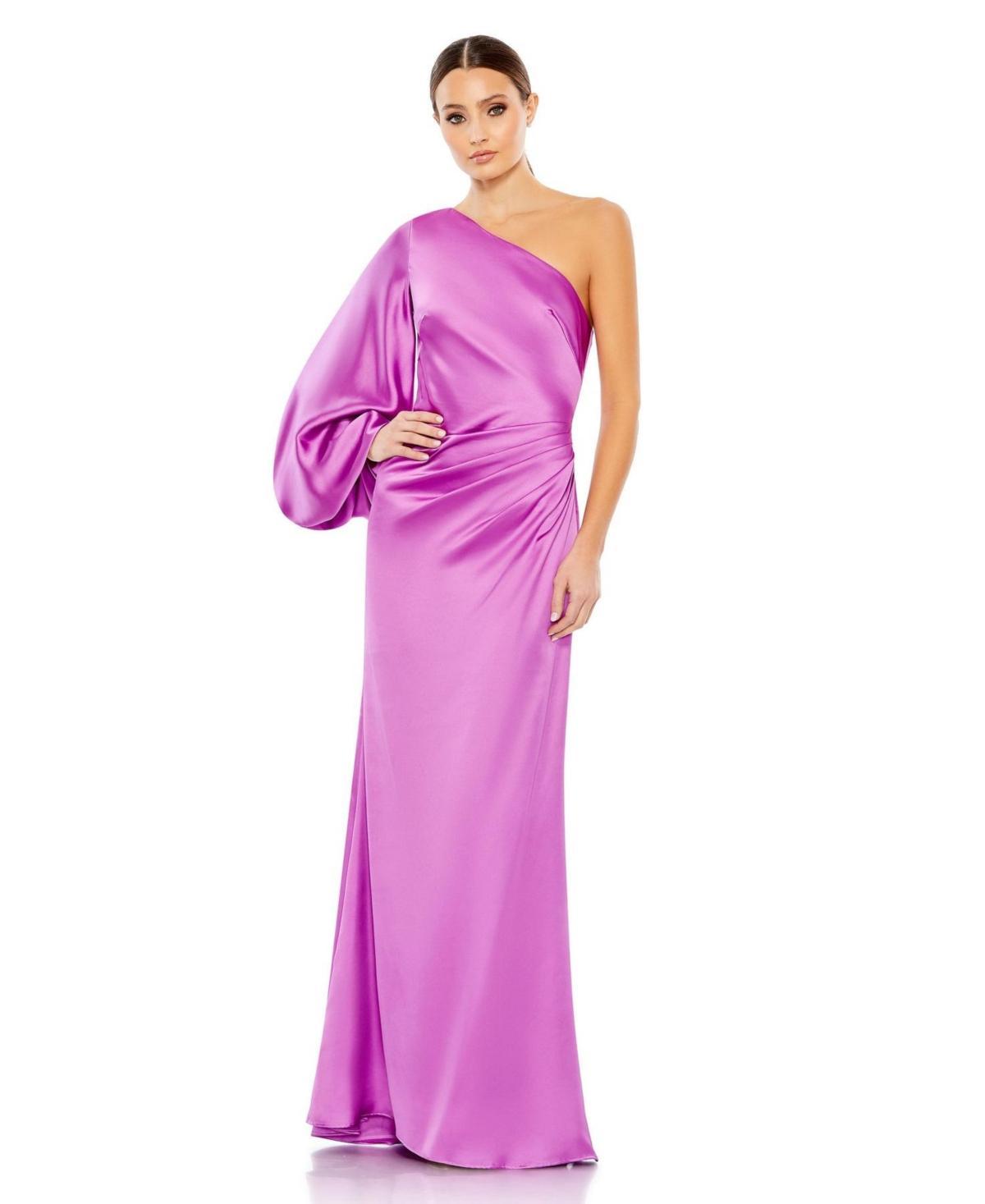 Womens Ieena One-Shoulder Gown Product Image