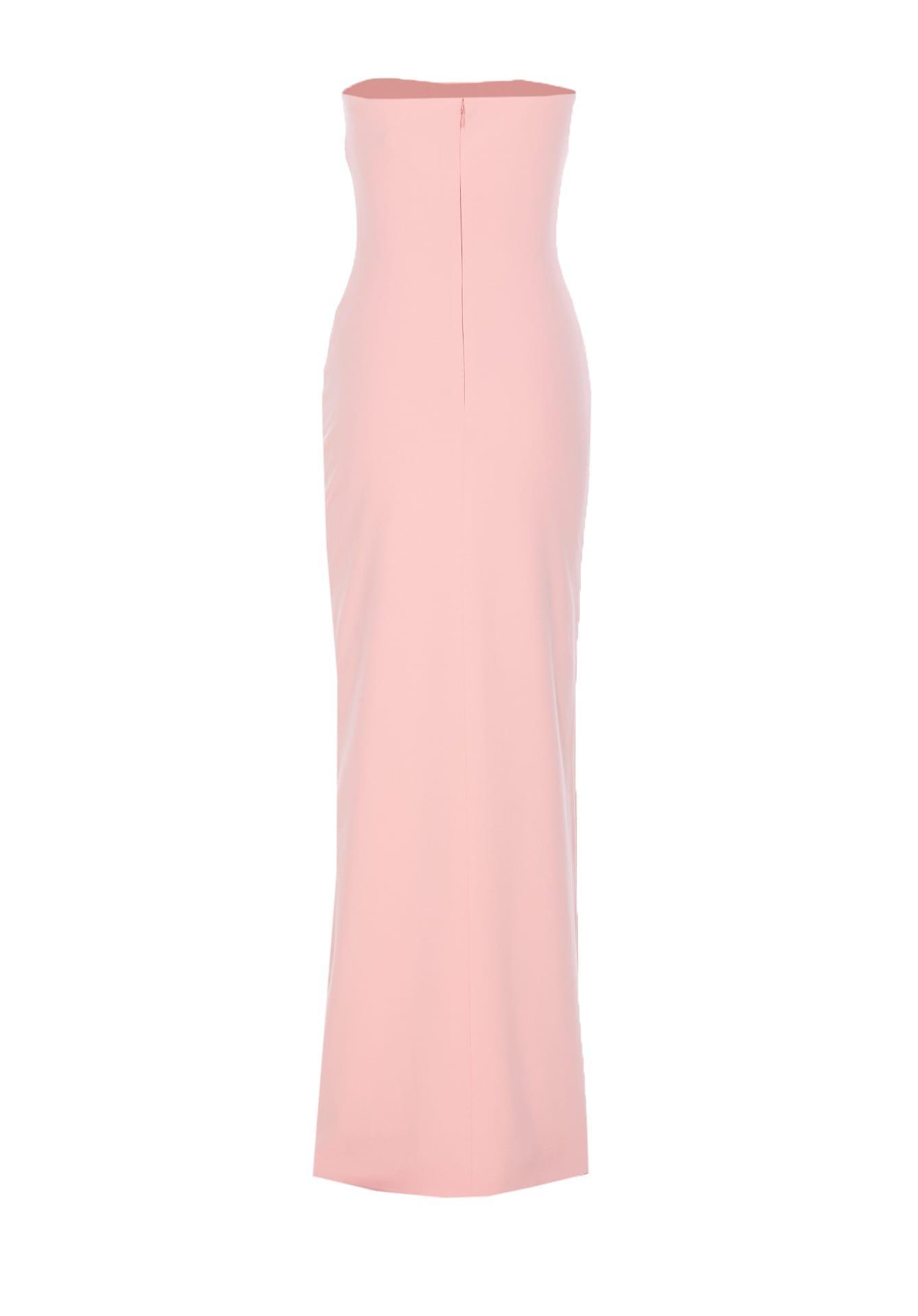 SOLACE LONDON Bysha Maxi Dress In Pink Product Image