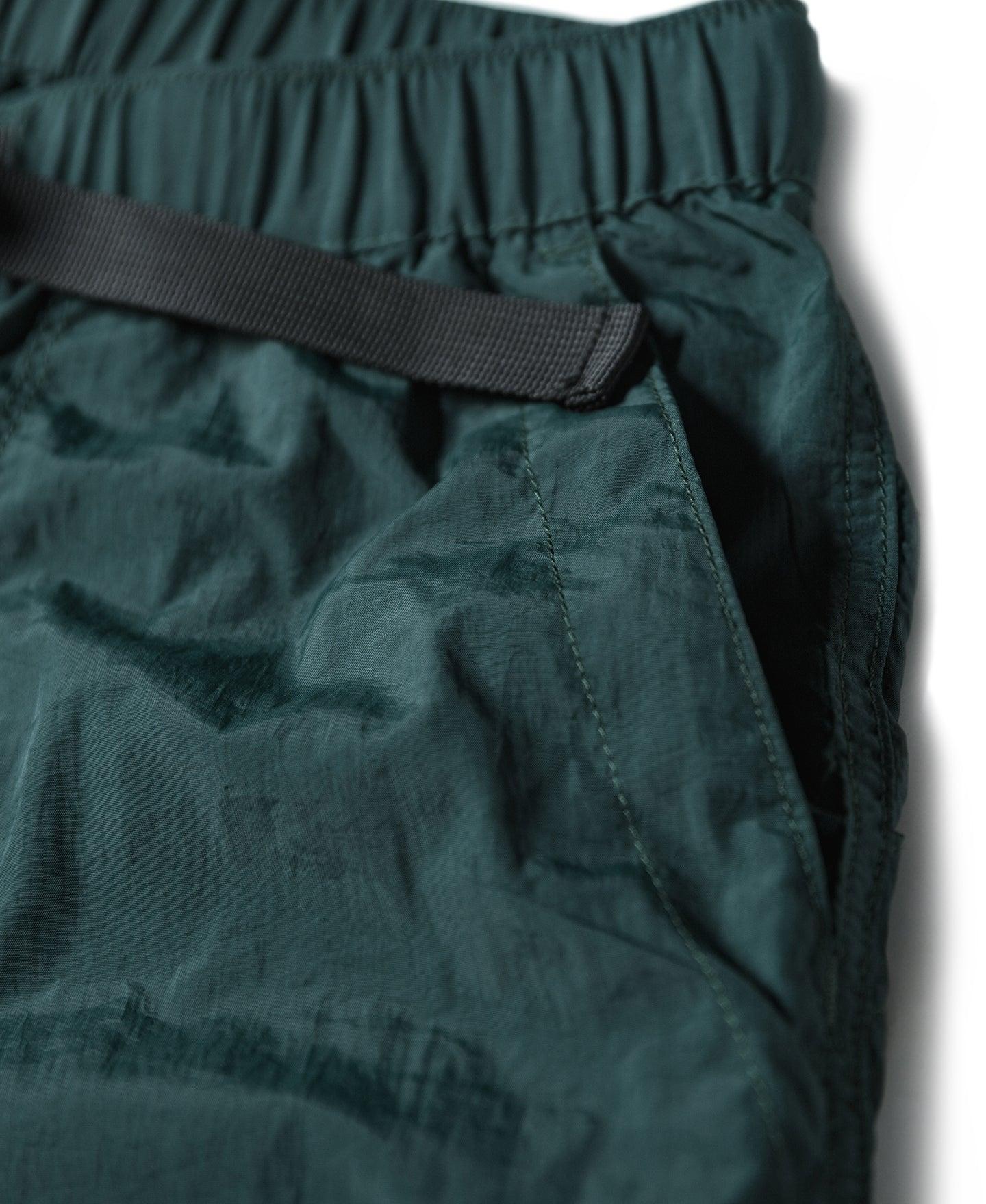 Nylon Climbers' Shorts - Green Product Image