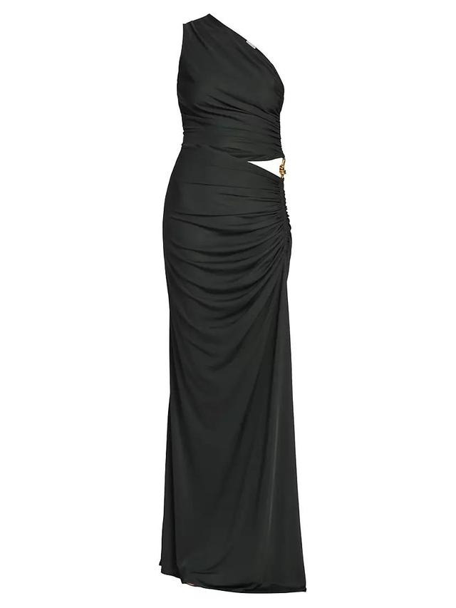 Knotted One-Shoulder Gown Product Image