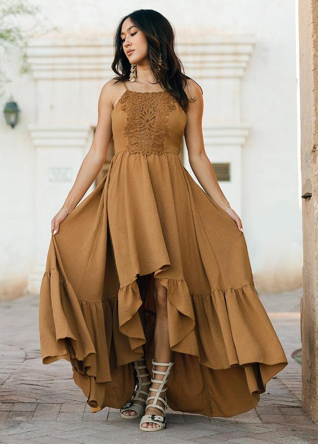 Mala Maxi Dress in Cumin Product Image