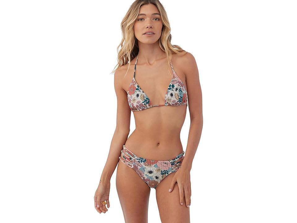 O'Neill Tenley Floral Venice Top (Cement) Women's Swimwear Product Image