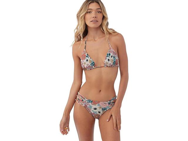 O'Neill Tenley Floral Venice Top (Cement) Women's Swimwear Product Image