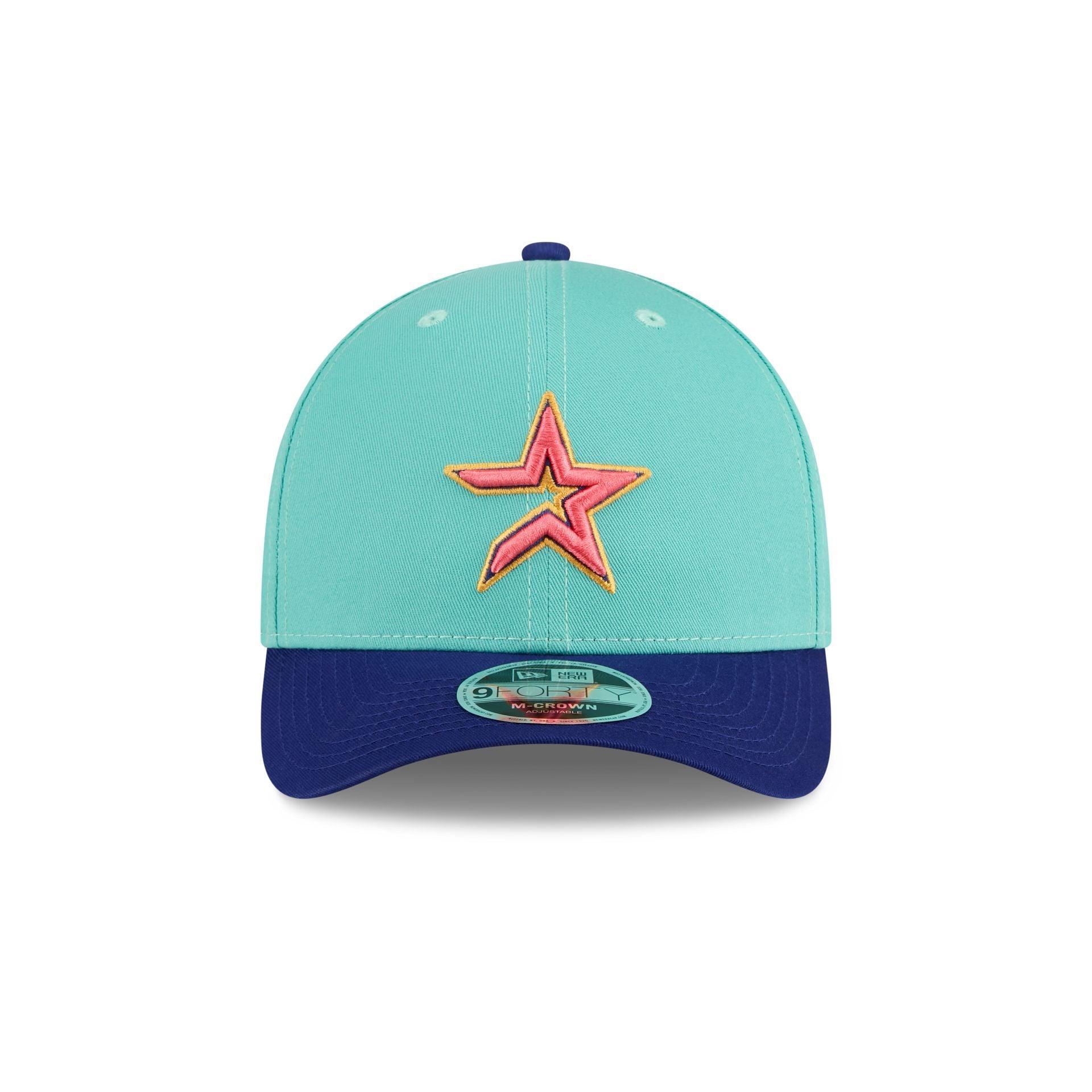 Houston Astros Clear Mint 9FORTY M-Crown Adjustable Hat Male Product Image