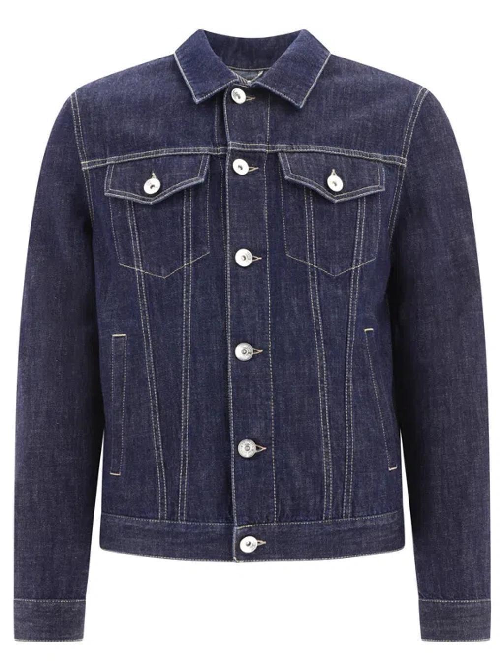 Jacket In Blue Product Image