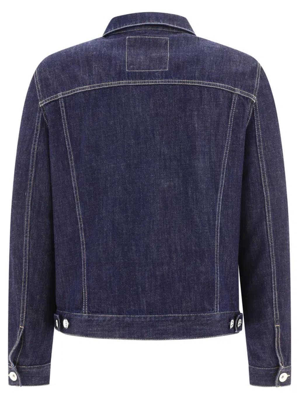 Jacket In Blue Product Image