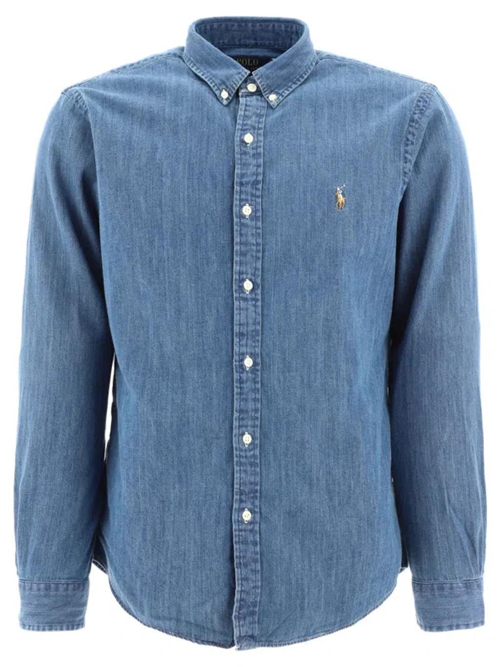 POLO RALPH LAUREN Shirt In Blue Product Image