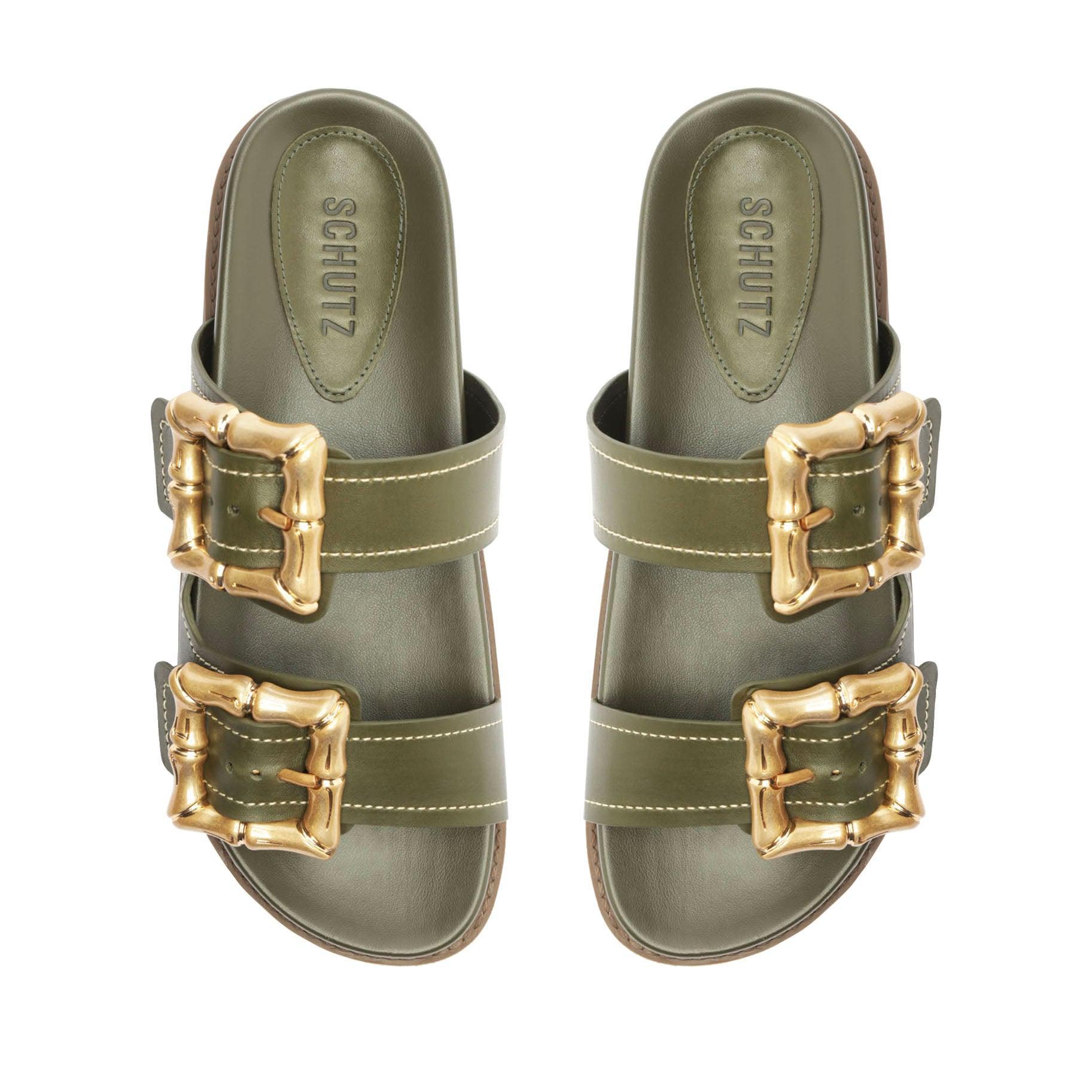 Enola Sporty Leather Sandal Female Product Image