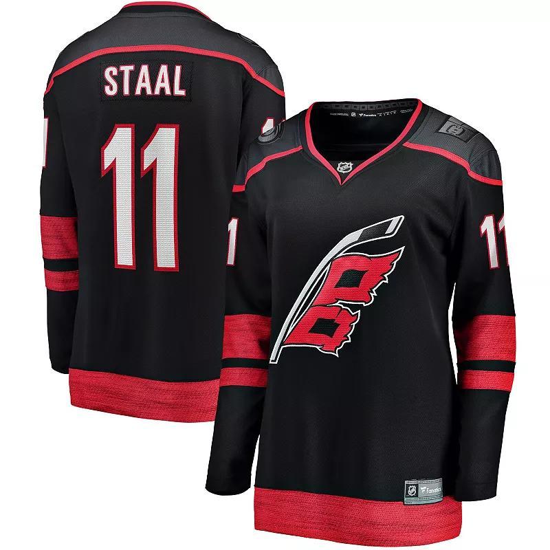 Womens Fanatics Branded Jordan Staal Carolina Hurricanes Breakaway Alternate Player Jersey, Womens product image