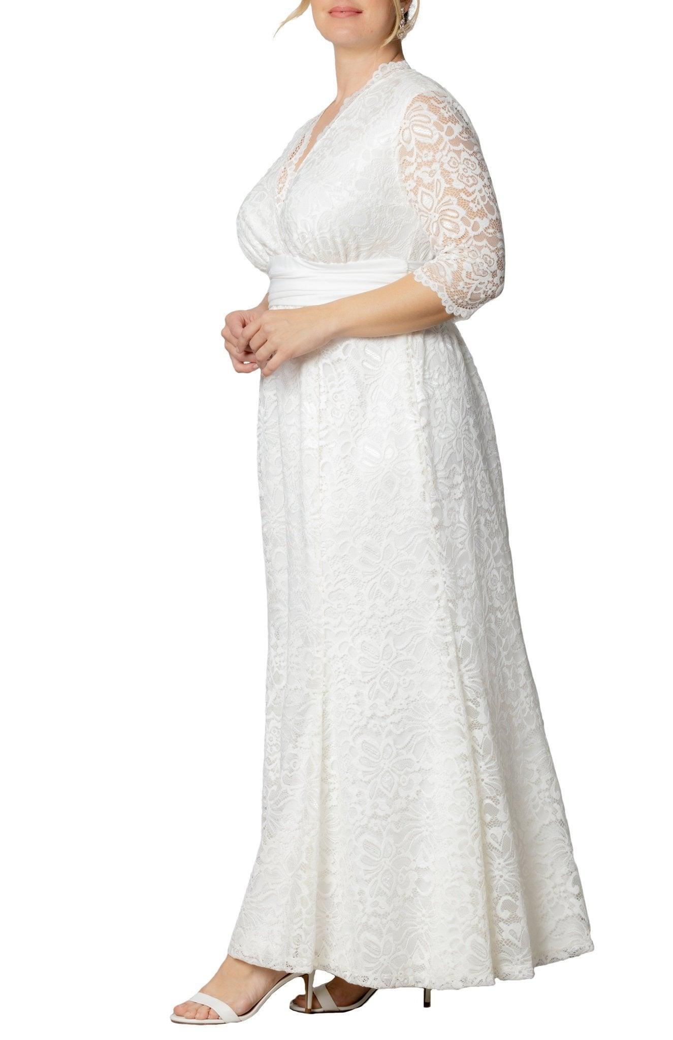 Amour Lace Wedding Gown - Plus Product Image