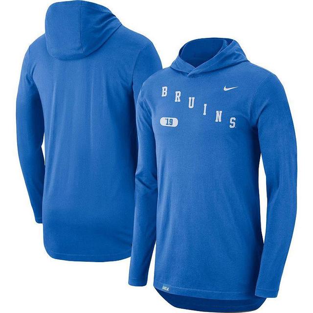 Mens Nike UCLA Bruins Team Performance Long Sleeve Hoodie T-Shirt Product Image