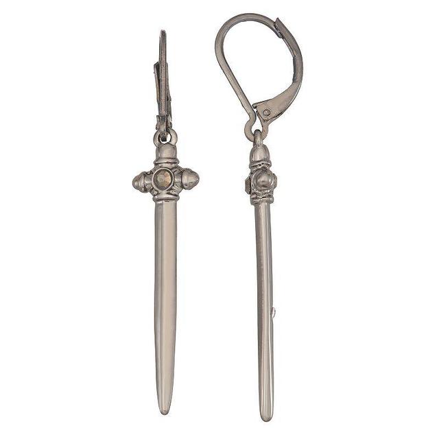 Simply Vera Vera Wang Post Dagger Linear Drop Earrings, Womens, Tone Product Image