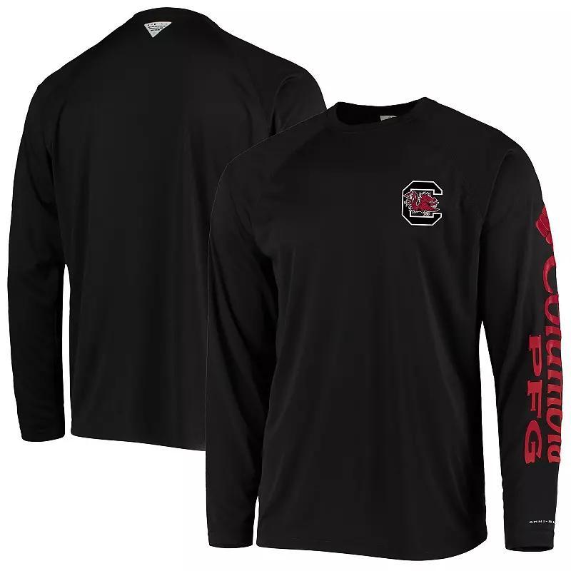 Mens Columbia Florida State Seminoles Terminal Tackle Omni-Shade Raglan Long Sleeve T-Shirt Product Image