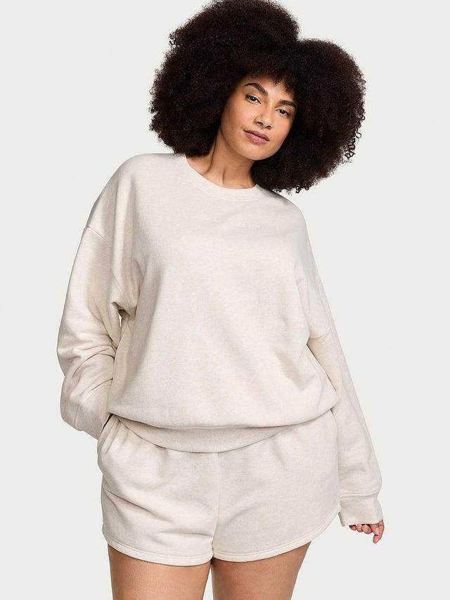 Cotton Fleece Oversized Crewneck Product Image