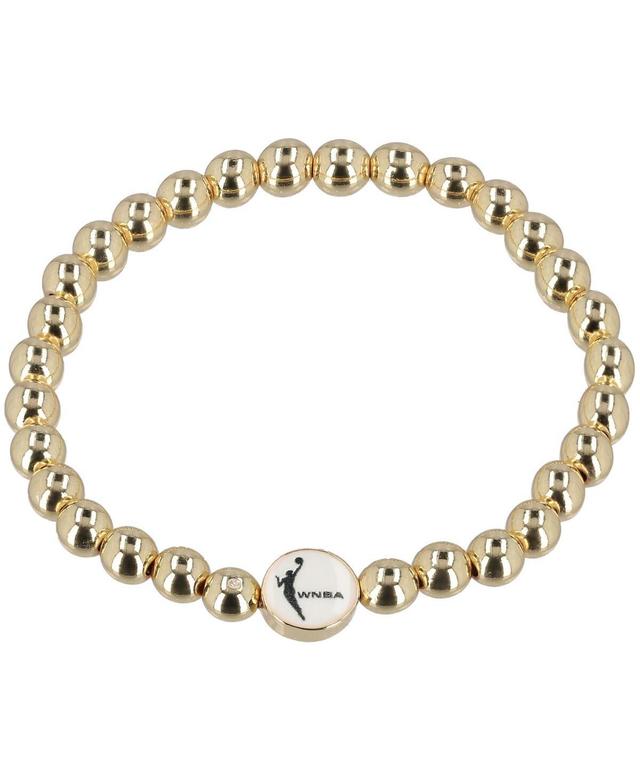 Womens Baublebar Gold-Tone Wnba Logowoman Pisa Bracelet Product Image