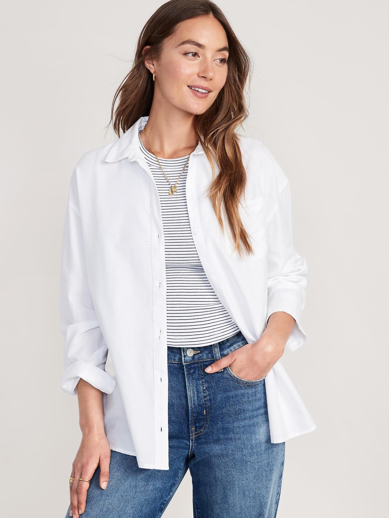 Oversized Boyfriend Shirt for Women Product Image