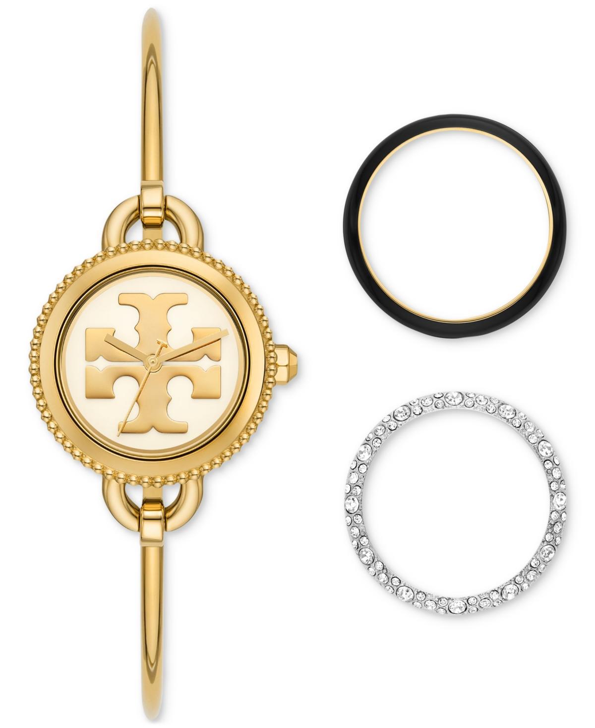 Womens Miller Goldtone Interchangeable Bezel Bangle Watch Product Image